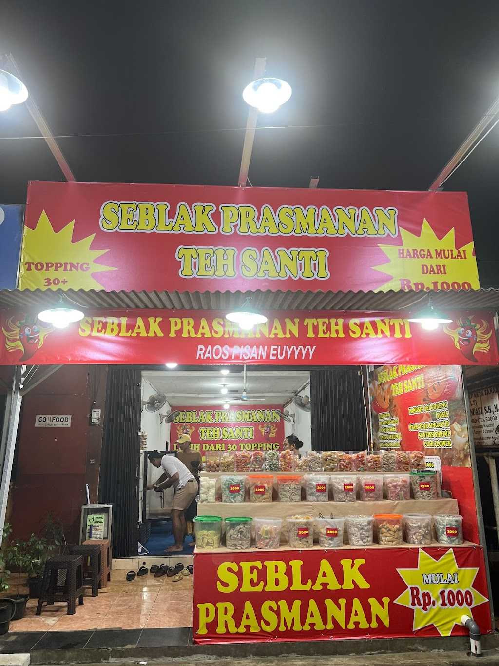 Seblak Prasmanan Teh Santi 1