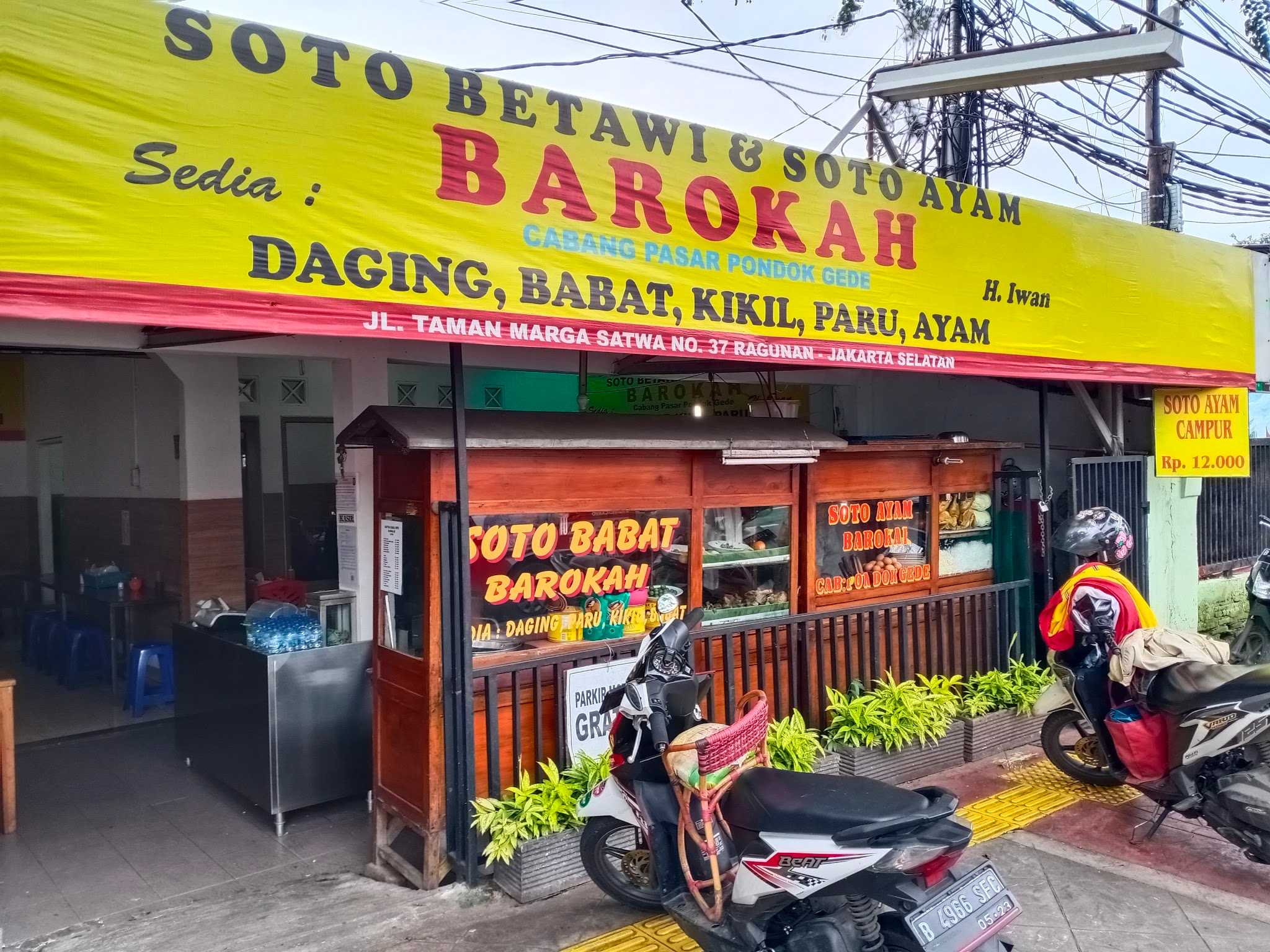 Soto Ayam & Daging Babat Barokah H. Iwan 1