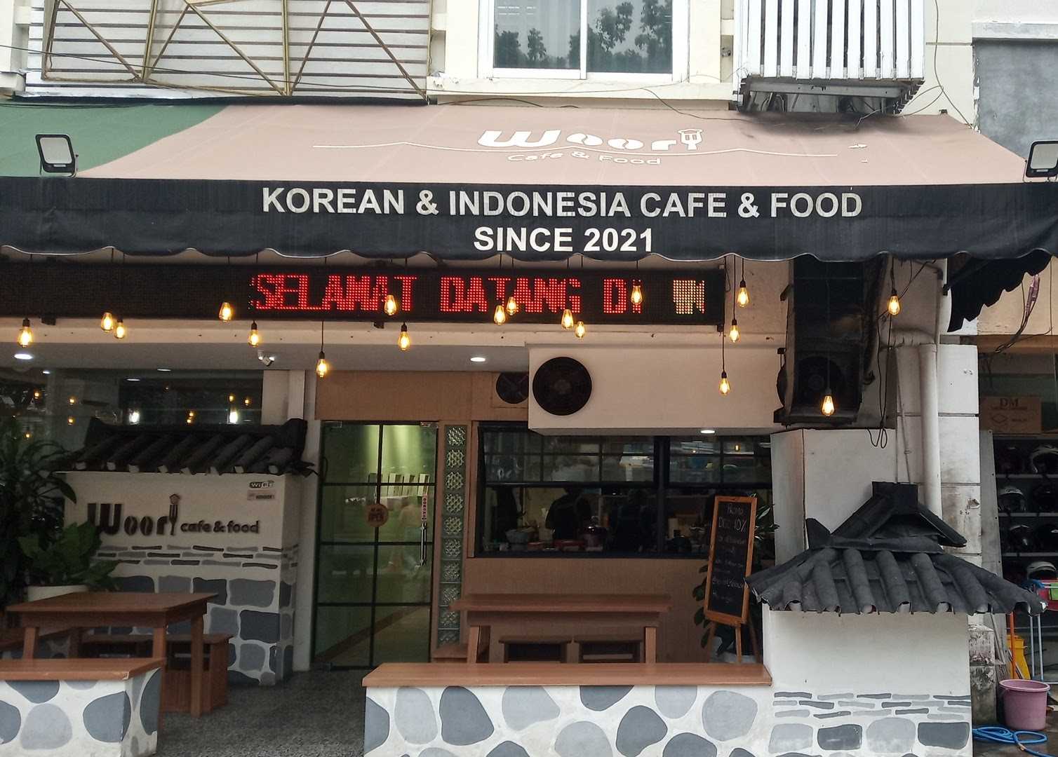 Woori Korean Restaurant & Cafe (Korean Food, Kimchi, Gimbab, Topokki, Kopi), Pancoran. 1