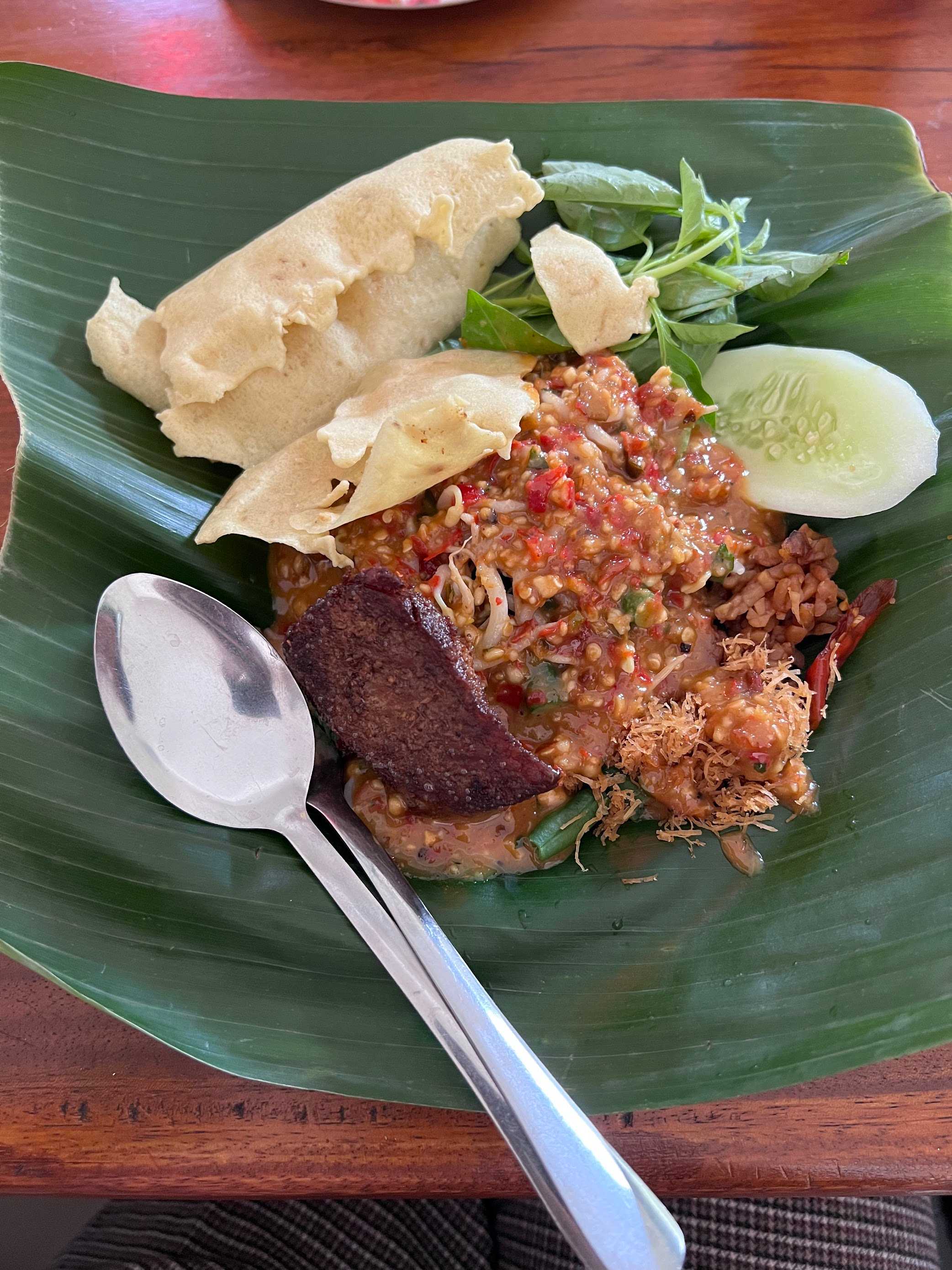 Nasi Pecel Khas Madiun Mas Peno 1