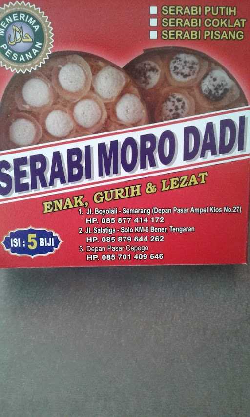 Serabi Moro Dadi 1