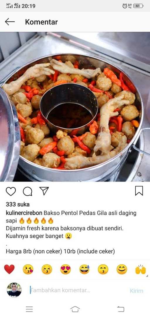 Bakso Pentol Pedas Gila 7