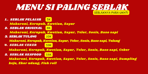 Si Paling Seblak 4