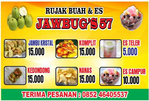 Rujak Buah Jawbug'S 8