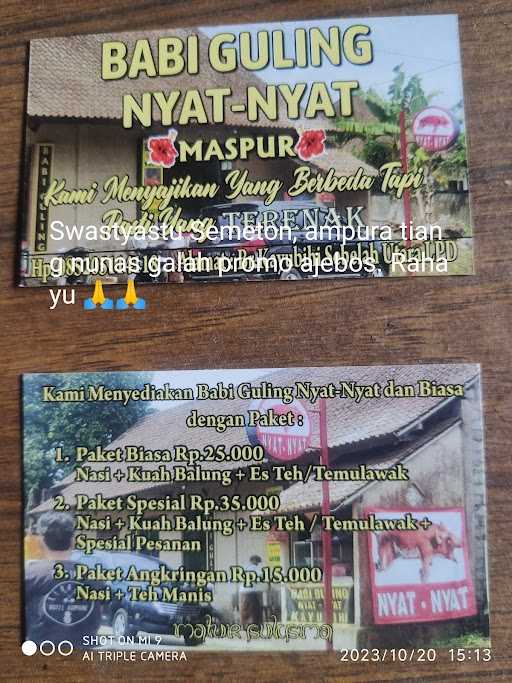 Bali Guling Nyat-Nyat Maspur 9