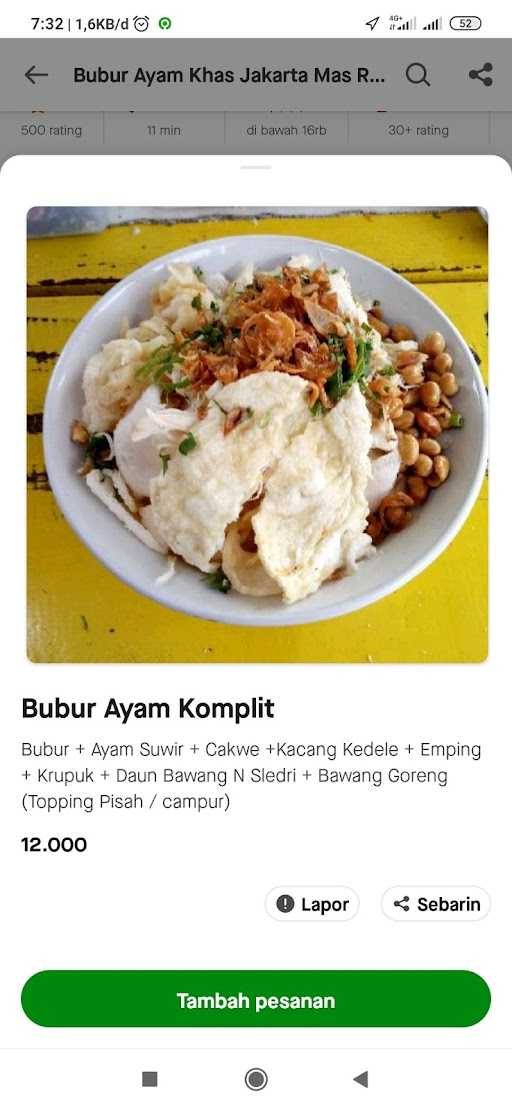 Bubur Ayam Jakarta(꧋ꦧꦧꦄꦪꦩꦗꦏꦠ) 10