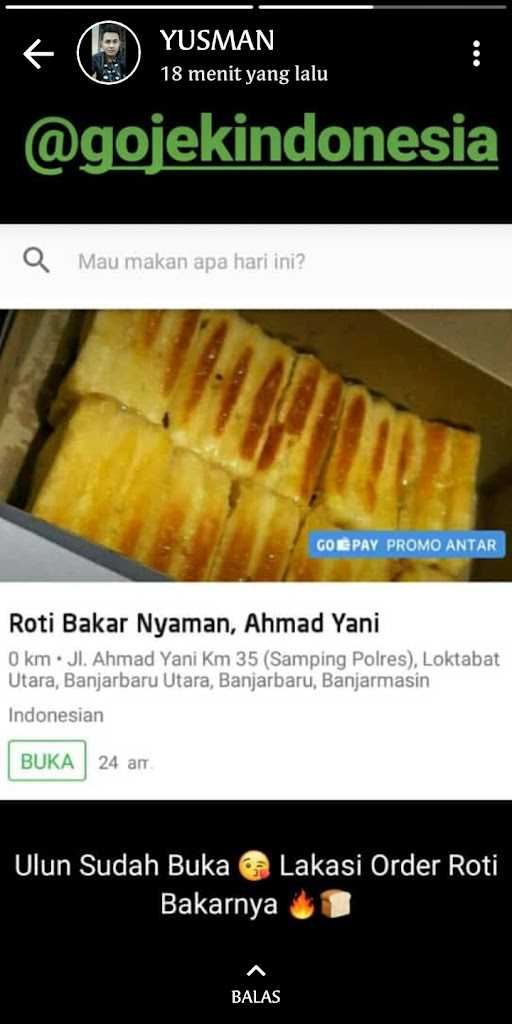 Thai Tea Nyaman & Roti Bakar Nyaman 9