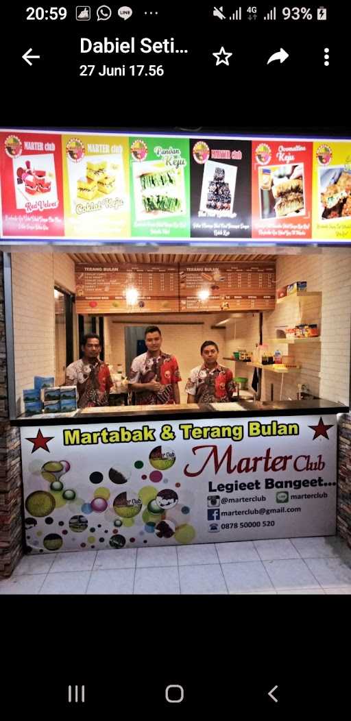 Terang Bulan & Martabak Marterclub 9