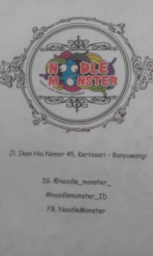 Noodle Monster 8