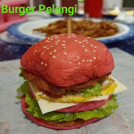 Burger Pelangi Ceriaaa 2