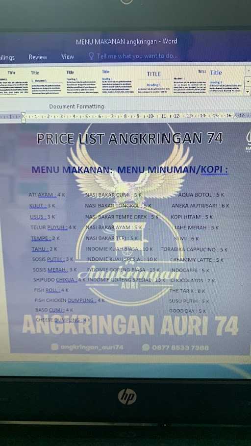 Angkringan Auri 74 3