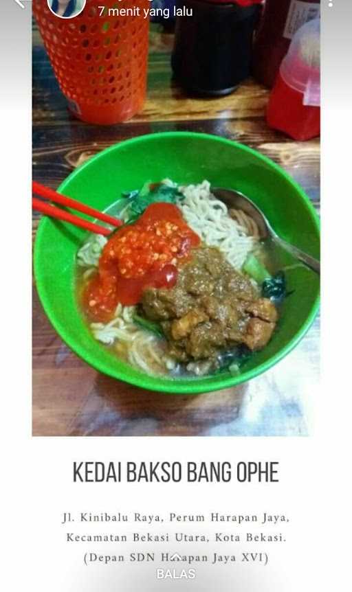 Kedai Bakso Bang Ophe 2