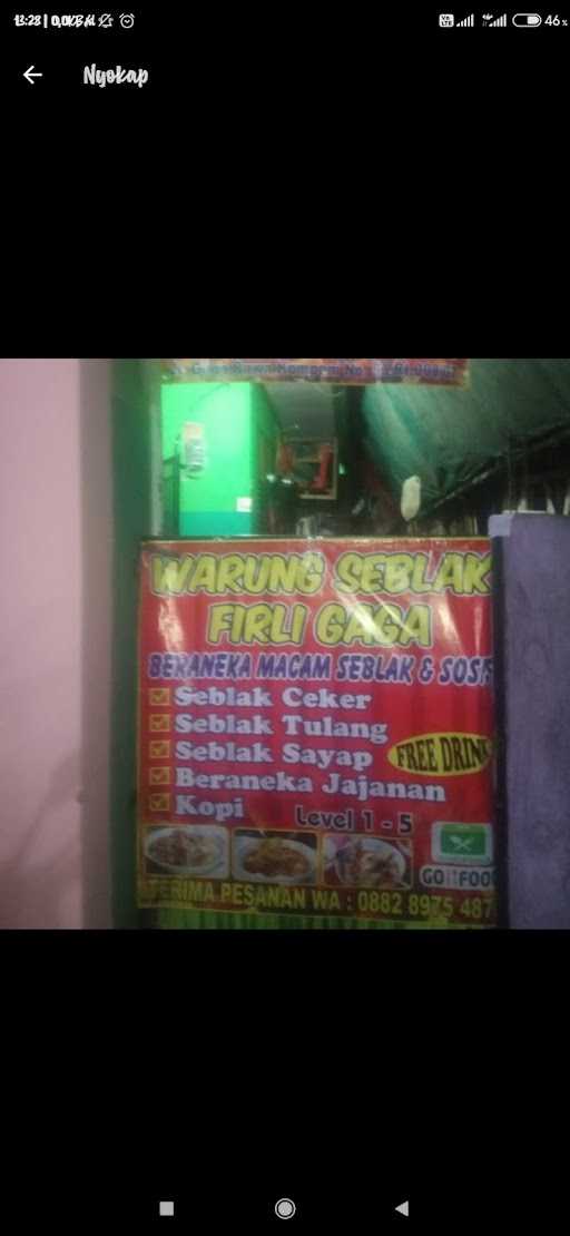 Warung Seblak Firli Gaga 1