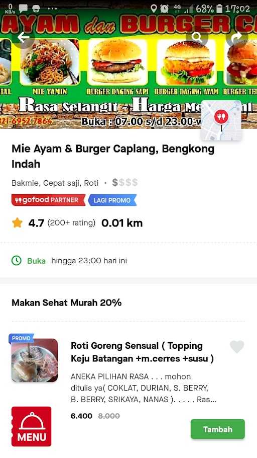 Mie Ayam Dan Burger Caplang 7