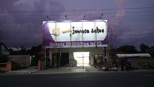 Bakpia Juwara Satoe - Jl Wonosari 8