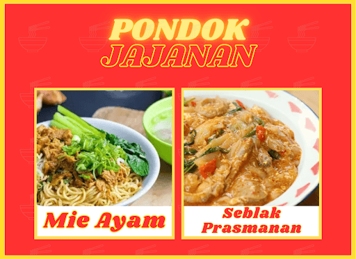 Mie Ayam Gepeng Dan Seblak Prasmanan Pondok Jajanan 5