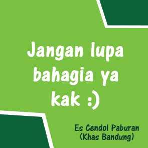 Es Cendol Slamet Khas Bandung 8