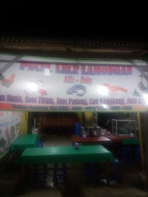 Pecel Lele Lamongan Alfi Zaky 6