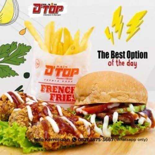 D Top Burger Chicken Jati 1