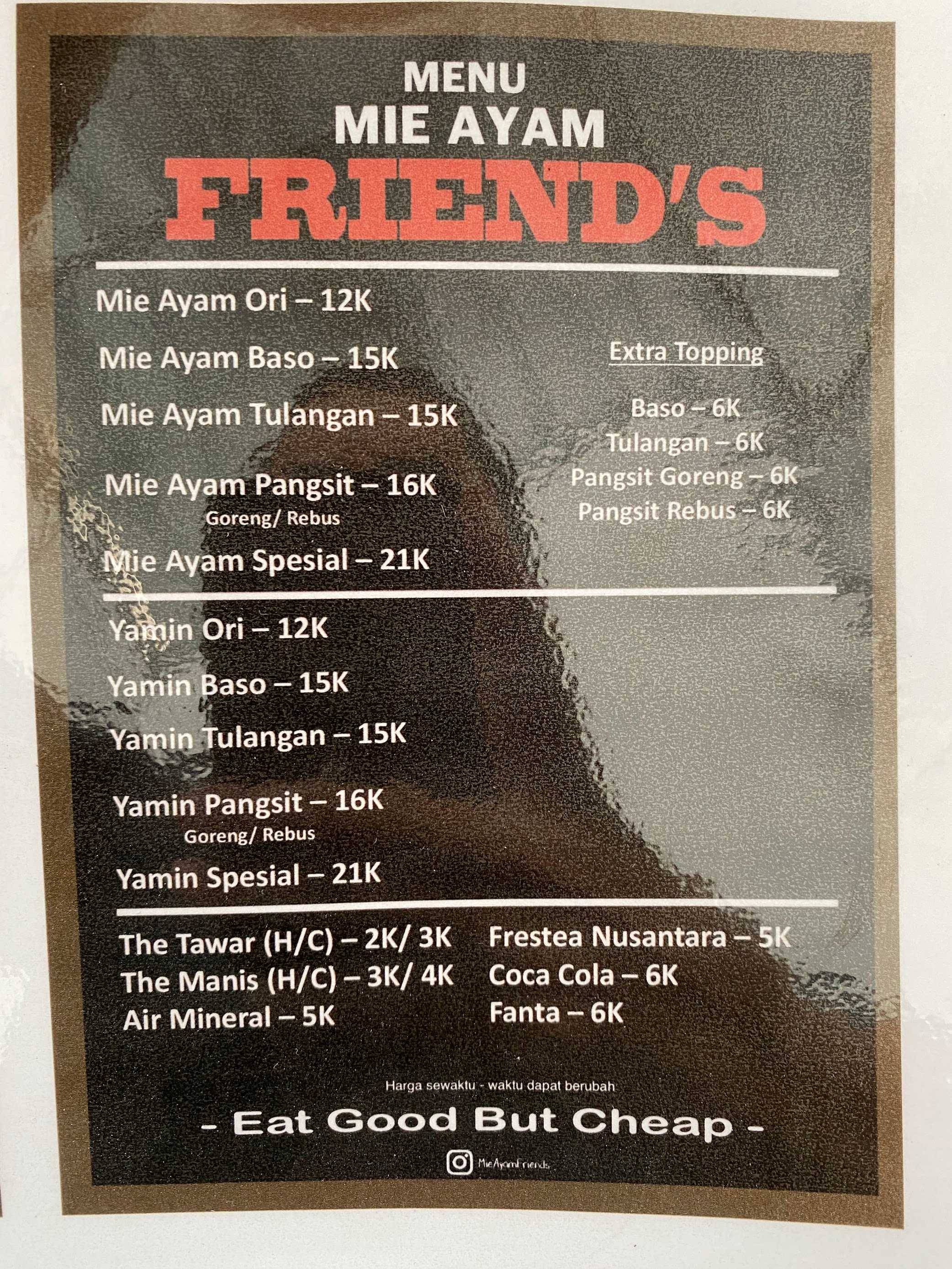 Mie Ayam Friends Pondok Petir 8