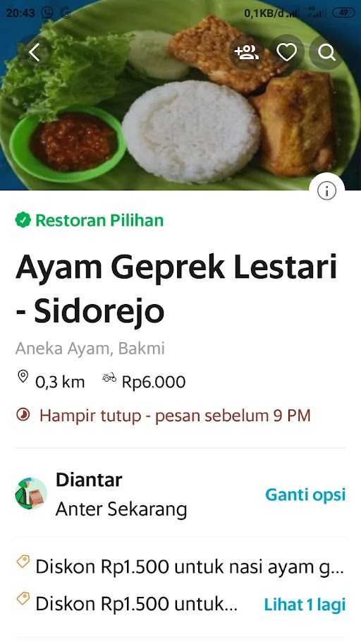 Ayam Geprek Lestari 6