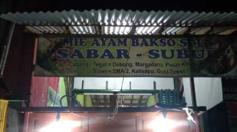 Mie Ayam Bakso Solo Sabar Subur 9