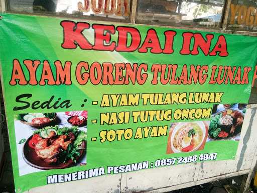 Ayam Goreng Tulang Lunak.Kedai Ina 8