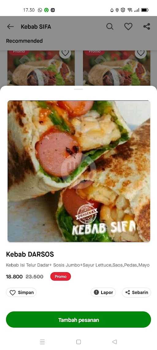 Kebab Sifa 10