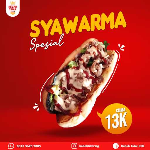 Kebab Tidar Scg Cabang Syawarma 10