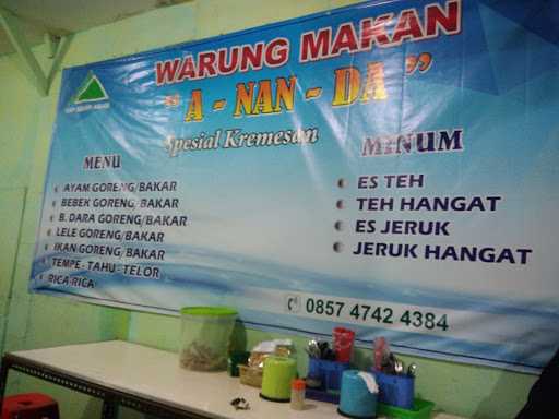 Warung Makan A-Nan-Da 3