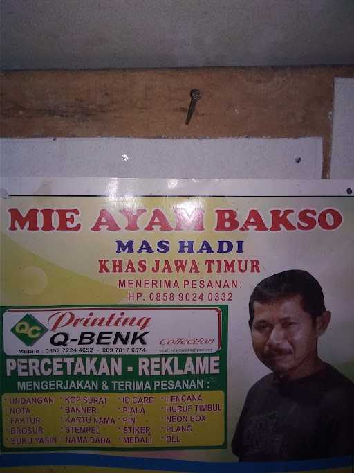 Mie Ayam Baso Mas Hadi Malang 4