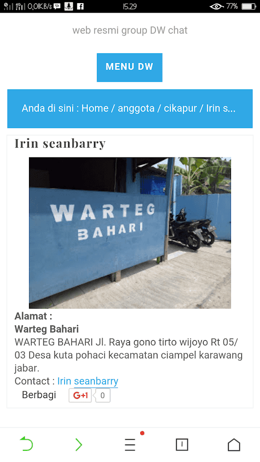 Warteg Bahari 9