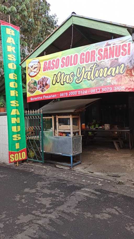 Warung Bakso Solo Mas Yatman Gor Sanusi 3