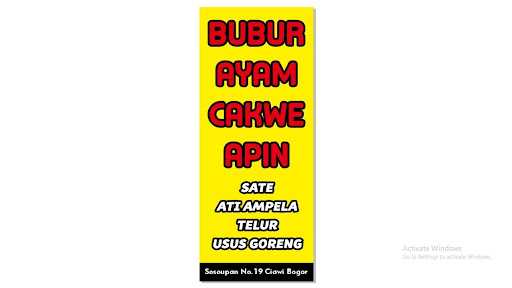 Bubur Ayam Cakwe Apin Seuseupan 7