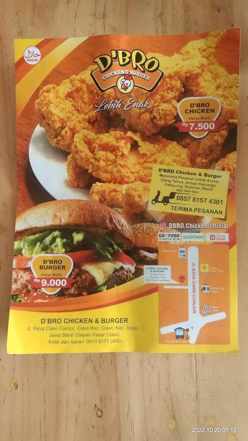 Dbro Chicken & Burger Ciawi , Bogor 5