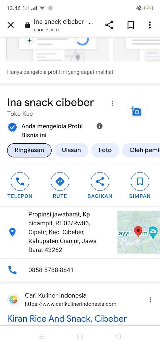 Ina Snack Cibeber 3