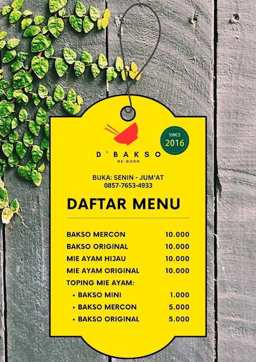 D' Bakso Re-Born 3