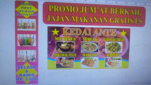 Kedai Ante,Papeda,Dan Pop Es 4