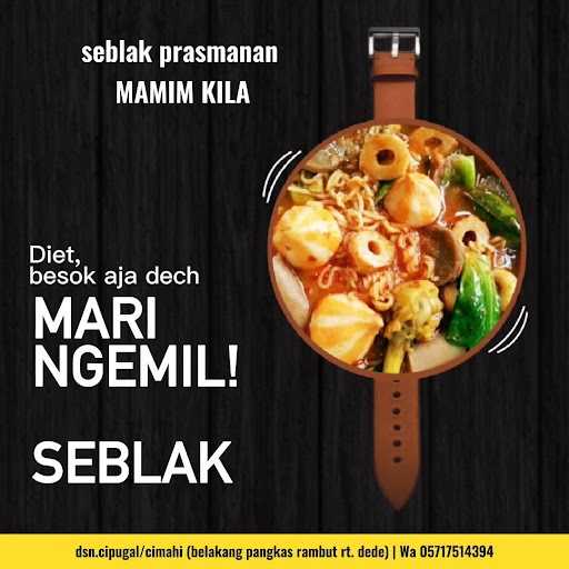 Seblak Prasmanan Kuali Mk 4