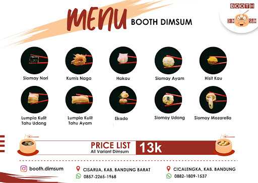 Booth Dimsum Cicalengka 3