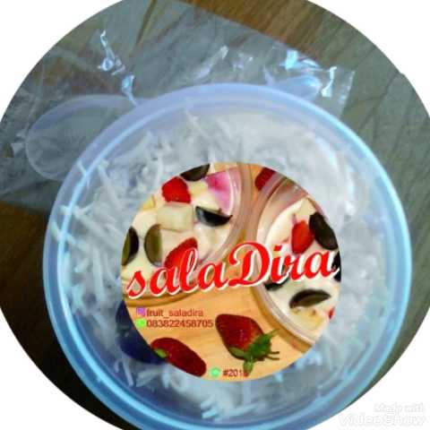 Syahidah Saladira Salad Buah 4