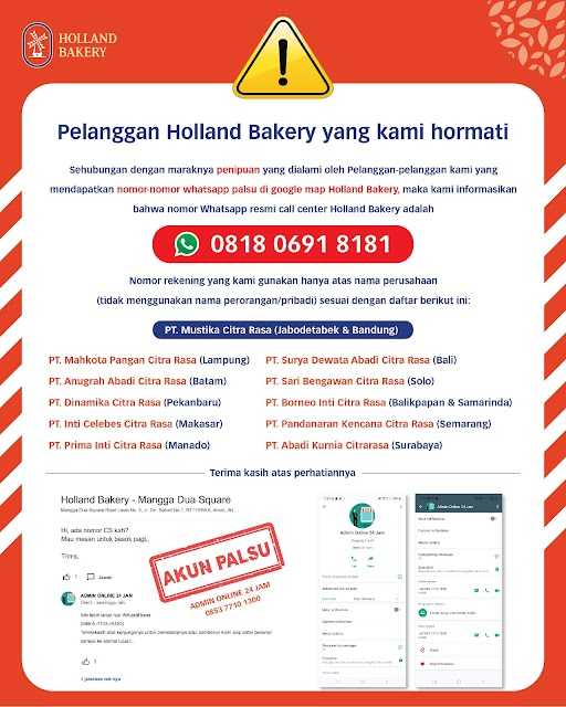 Holland Bakery Cikampek 9