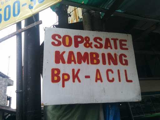 Sop & Sate Kambing Bpk - Acil 9