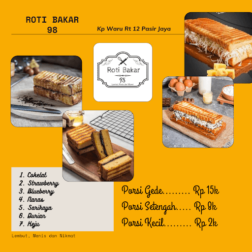 Roti Bakar 98 7