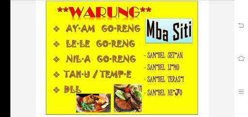 Ayam Goreng Mba Siti 1