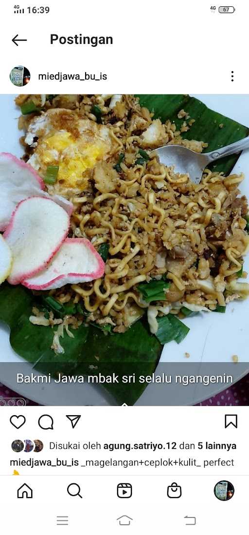 Mie Jawa Bu Is 5