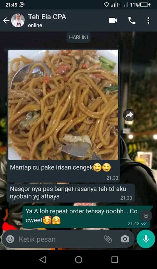 Mie Tek Tek Anglo Mas Teguh, Bojong Kacor 5