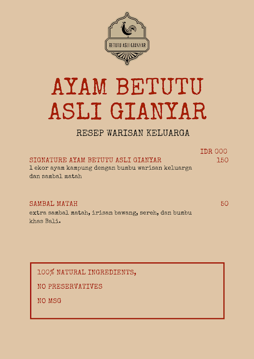 Betutu Asli Gianyar 4