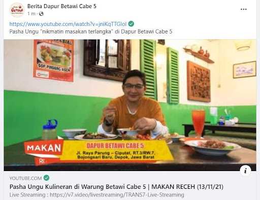 Dapur Betawi Cabe 5 10