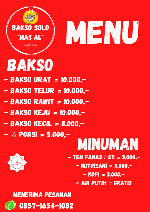 Bakso Solo Mas Al 9